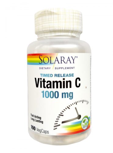 Vitamina C 1 gramo Solaray